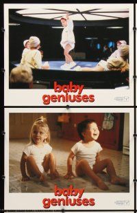 5r071 BABY GENIUSES 8 LCs '99 wacky intelligent infants, sci-fi directed by Bob Clark!
