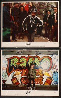5r077 BEAT STREET 8 LCs '84 Guy Davis, Rae Dawn Chong, old school hip-hop, poppin' & lockin'!