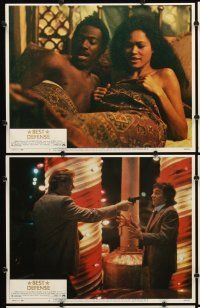 5r081 BEST DEFENSE 8 LCs '84 Dudley Moore, Eddie Murphy, Kate Capshaw, Cold War comedy!