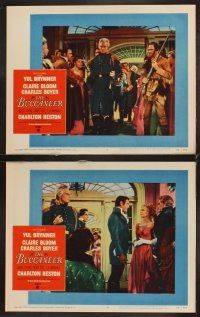 5r105 BUCCANEER 8 LCs '58 Charlton Heston, Yul Brynner, directed by Anthony Quinn!