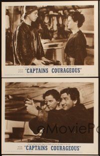 5r837 CAPTAINS COURAGEOUS 5 LCs R62 Spencer Tracy, Freddie Bartholomew, Lionel Barrymore