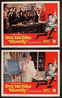 5r710 FITZWILLY 7 LCs '68 great comic border art of Dick Van Dyke!