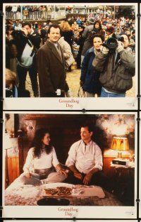 5r230 GROUNDHOG DAY 8 LCs '93 Bill Murray, Andie MacDowell, directed by Harold Ramis!