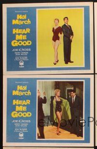 5r869 HEAR ME GOOD 5 LCs '57 Hal March, Joe E. Ross, Merry Anders, Jean Willes, comedy!