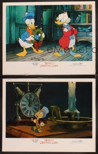 5r981 RESCUERS/MICKEY'S CHRISTMAS CAROL 3 LCs '83 Disney, Scrooge McDuck, Donald, Jiminy Crickett, Goofy!