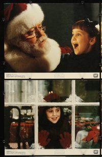 5r736 MIRACLE ON 34th STREET 8 color 11x14s '94 Richard Attenborough as Santa Claus!