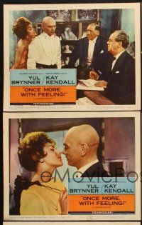 5r895 ONCE MORE WITH FEELING 5 LCs '60 Yul Brynner & Kay Kendall, directed by Stanley Donen!