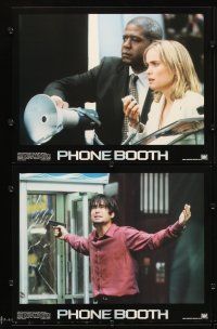 5r424 PHONE BOOTH 8 LCs '03 Colin Farrell, Katie Holmes, Forest Whitaker, Radha Mitchell!