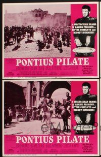 5r901 PONTIUS PILATE 5 LCs '67 Ponzio Pilato, Jean Marais, Jeanne Crain!, John Drew Barrymore