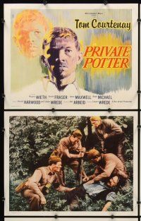 5r433 PRIVATE POTTER 8 LCs '62 soldier Tom Courtenay has a religious experience!