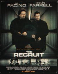 5r019 RECRUIT 10 LCs '03 Al Pacino, Colin Farrell, Bridget Moynahan, trust, betrayal, deception!