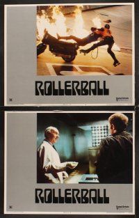 5r450 ROLLERBALL 8 LCs '75 James Caan & sexy Maud Adams in a future where war does not exist!
