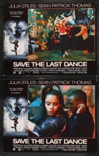 5r462 SAVE THE LAST DANCE 8 LCs '01 Julia Stiles, Sean Patrick Thomas, Kerry Washington