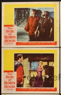 5r914 SON OF ROBIN HOOD 5 LCs '59 David Hedison, June Laverick is his daughter!