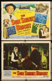 5r542 SUN SHINES BRIGHT 8 LCs '53 Charles Winninger in adaptation of Irvin Cobb stories by John Ford