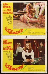 5r552 SWINGER 8 LCs '66 great images of super sexy Ann-Margret, Tony Franciosa, Yvonne Romain