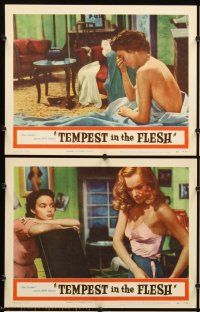 5r558 TEMPEST IN THE FLESH 8 LCs '55 intimate experiences of a girl unable to control her desires!