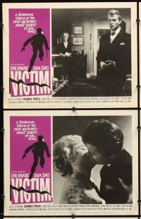 5r626 VICTIM 8 LCs '62 homosexual Dirk Bogarde is blackmailed, directed by Basil Dearden!
