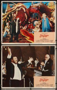 5r679 YES GIORGIO 8 LCs '82 great images of famous opera singer Luciano Pavarotti in title role!