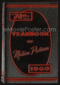 5s215 FILM DAILY YEARBOOK OF MOTION PICTURES 42nd edition hardcover book '60 movie information!