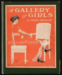 5s222 GALLERY OF GIRLS 1st edition hardcover book '11 with wonderful artwork by Coles Phillips!