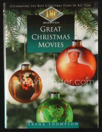 5s224 GREAT CHRISTMAS MOVIES first edition hardcover book '98 the best holiday films of all time!