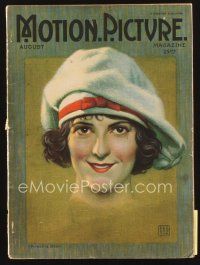 5s134 MOTION PICTURE magazine August 1921 great art of Priscilla Dean by Eggleston!