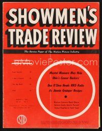 5s090 SHOWMEN'S TRADE REVIEW exhibitor magazine August 6, 1955 The Man From Laramie, Girl Rush