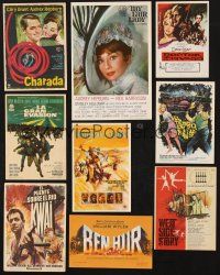 5s003 LOT OF 9 SPANISH HERALDS '50s-60s Charade, Lawrence of Arabia, My Fair Lady, Great Escape