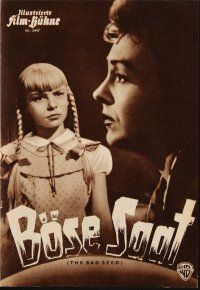 5s160 BAD SEED German program '56 different images of really bad little Patty McCormack!