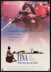5t109 WHAT'S LOVE GOT TO DO WITH IT Aust 1sh '93 Angela Bassett as Tina Turner, Fishburne as Ike!
