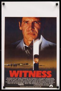 5t796 WITNESS Belgian '85 big city cop Harrison Ford in Amish country, directed by Peter Weir!