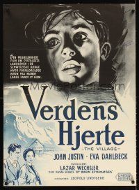 5t606 VILLAGE Danish '54 a story of World War II orphans in Switzerland!