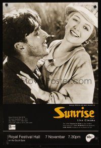 5t036 SUNRISE English double crown R95 directed by F.W. Murnau, Janet Gaynor & George O'Brien!