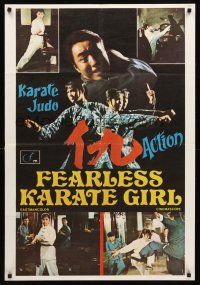 5t247 QUEEN BOXER Ital/Eng 1sh '73 Judy Lee, the female Bruce Lee, Fearless Karate Girl!