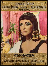 5t251 CLEOPATRA roadshow Italian lrg pbusta '63 Joseph Mankiewicz, image of Elizabeth Taylor!