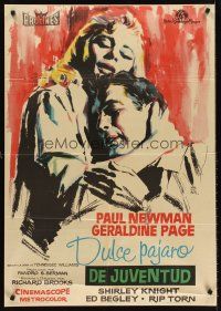 5t235 SWEET BIRD OF YOUTH Spanish '62 Paul Newman, Geraldine Page, from Tennessee Williams' play!