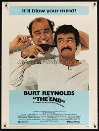 5w348 END 30x40 '78 Burt Reynolds & Dom DeLuise, death is a pie in the face from god!