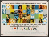 5w210 I HEART HUCKABEES DS British quad '04 Dustin Hoffman, Isabelle Huppert, Jude Law, Naomi Watts!