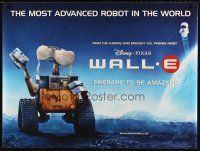 5w316 WALL-E DS British quad '08 Walt Disney, Pixar CG, robots, Best Animated Film!