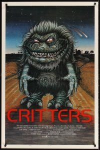 5x429 CRITTERS style C int'l 1sh '86 the battle began in another galaxy and ends on Earth!