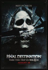5x450 FINAL DESTINATION teaser DS 1sh '09 3D,  Bobby Campo, Mykelti Williamson, rest in pieces!