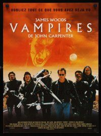 5x310 VAMPIRES French 15x21 '98 John Carpenter, James Woods, different vampire hunter image!