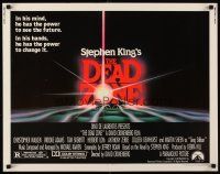 5x019 DEAD ZONE 1/2sh '83 David Cronenberg, Stephen King, he has the power to see the future!