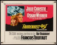 5x028 FAHRENHEIT 451 1/2sh '67 Francois Truffaut, Julie Christie, Oskar Werner, Ray Bradbury!
