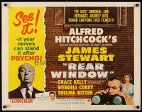 5x062 REAR WINDOW 1/2sh R62 Alfred Hitchcock shown with Jimmy Stewart & sexy Grace Kelly!