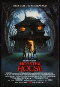 5x496 MONSTER HOUSE advance DS 1sh '06 there goes the neighborhood, see it in 3-D!