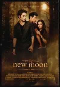 5x500 NEW MOON advance DS 1sh '09 Kristen Stewart, Robert Pattinson, Taylor Lautner!