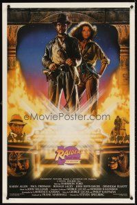 5x512 RAIDERS OF THE LOST ARK Kilian style A 1sh R91 different art of Ford & Allen by Struzan!