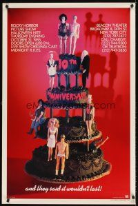 5x525 ROCKY HORROR PICTURE SHOW 1sh R85 classic, cool Barbie Dolls on cake image!